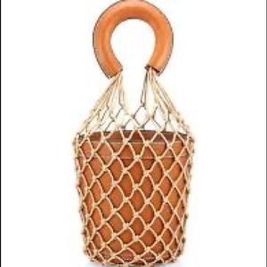 Moreau bucket bag from LA-based label STAUD. New with tags, dust bag included.